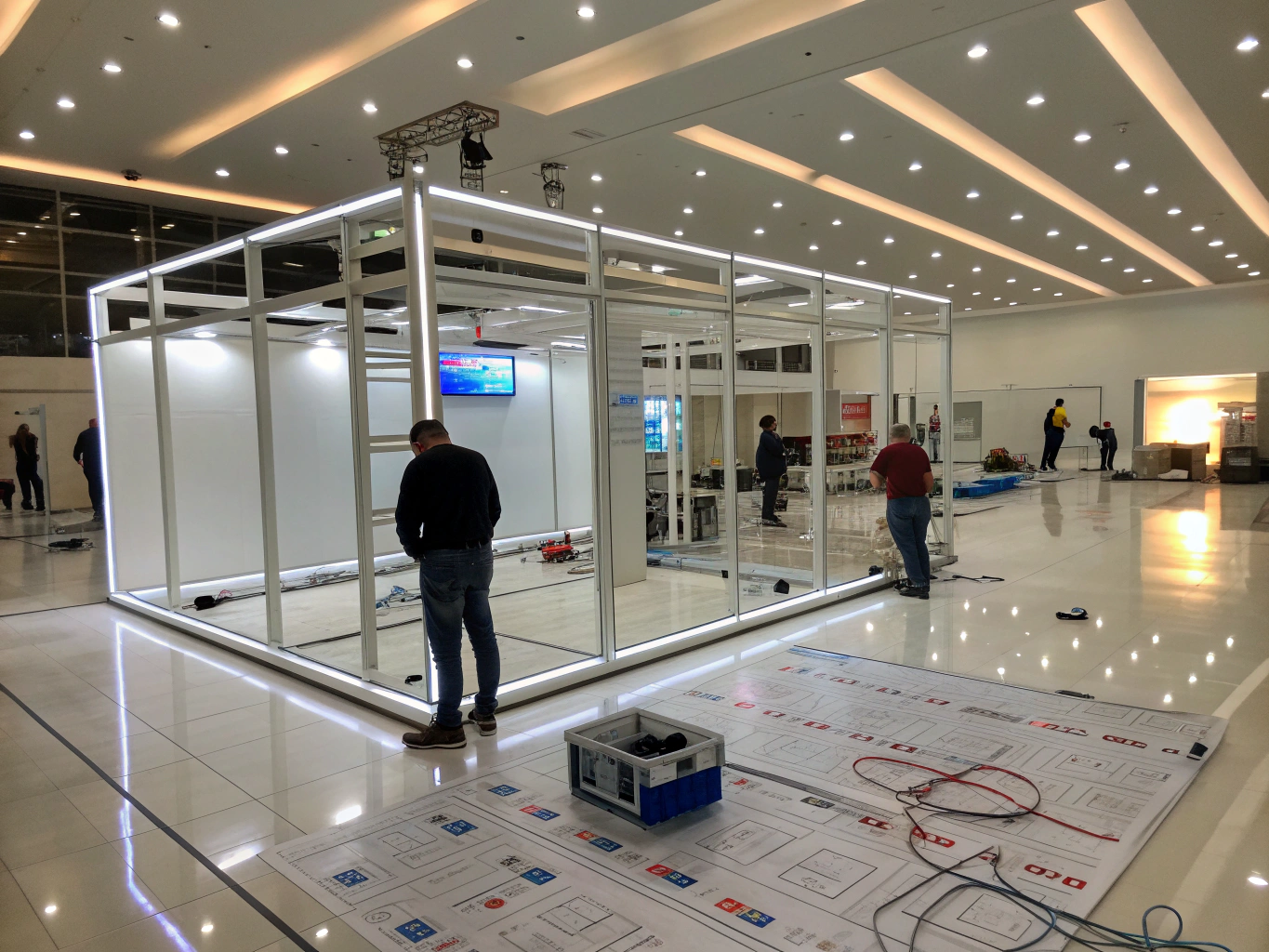 Step-by-Step Guide to Setting Up a Backlit Trade Show Display at Your Next Event