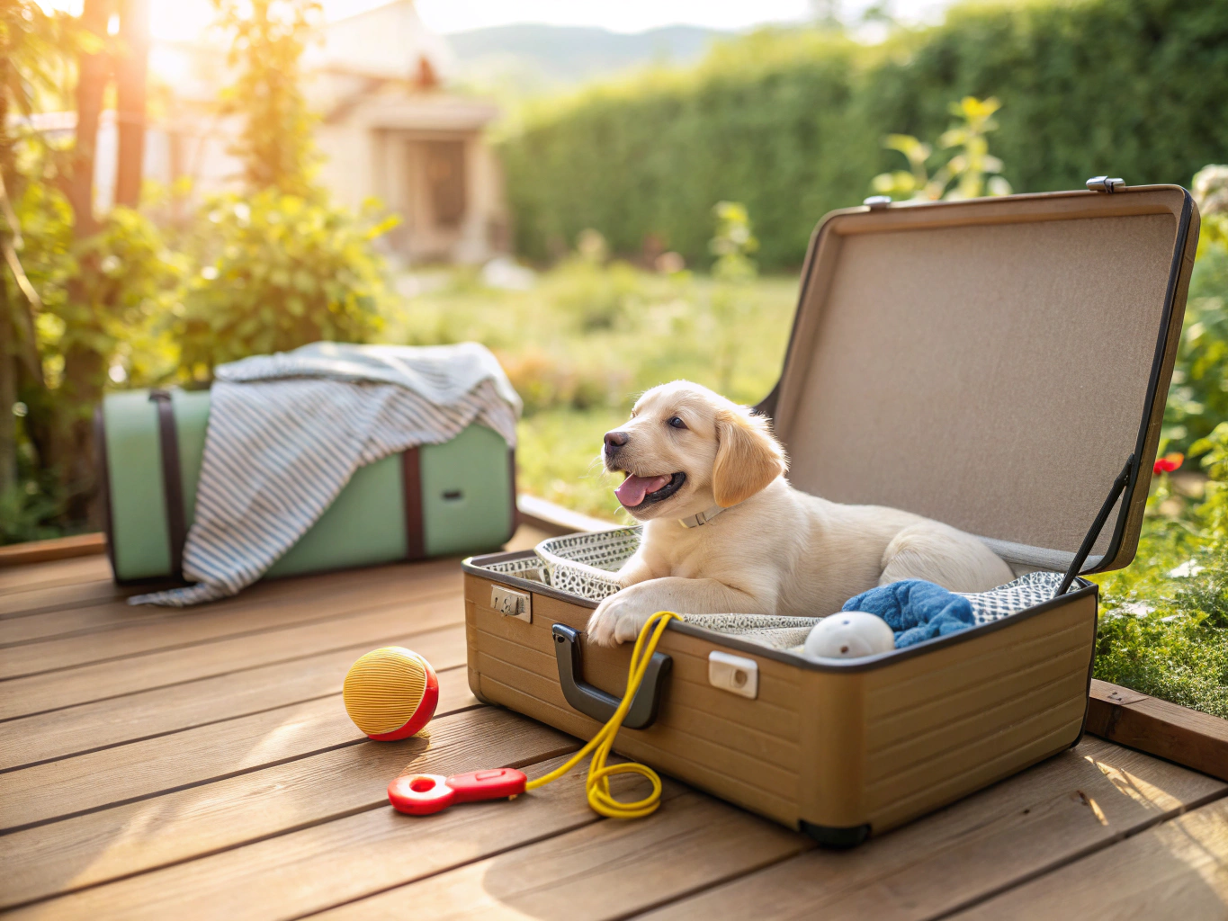 How to Train Your Dog to Love Traveling in a Suitcase