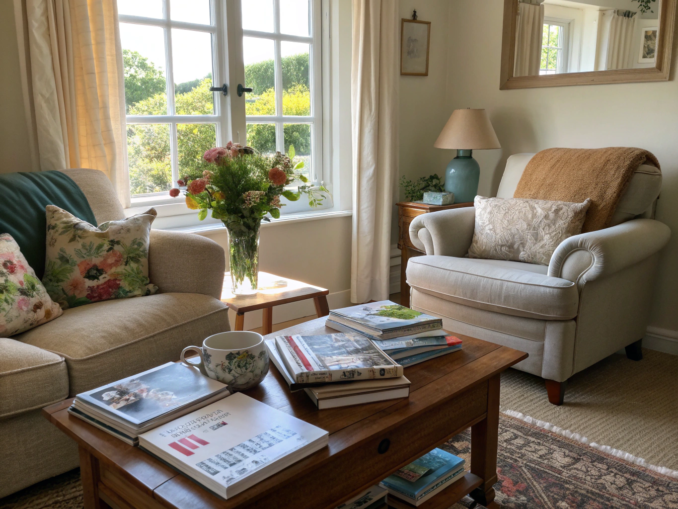 Stylish Wood Coffee Table Round Ideas for Pet-Friendly Homes